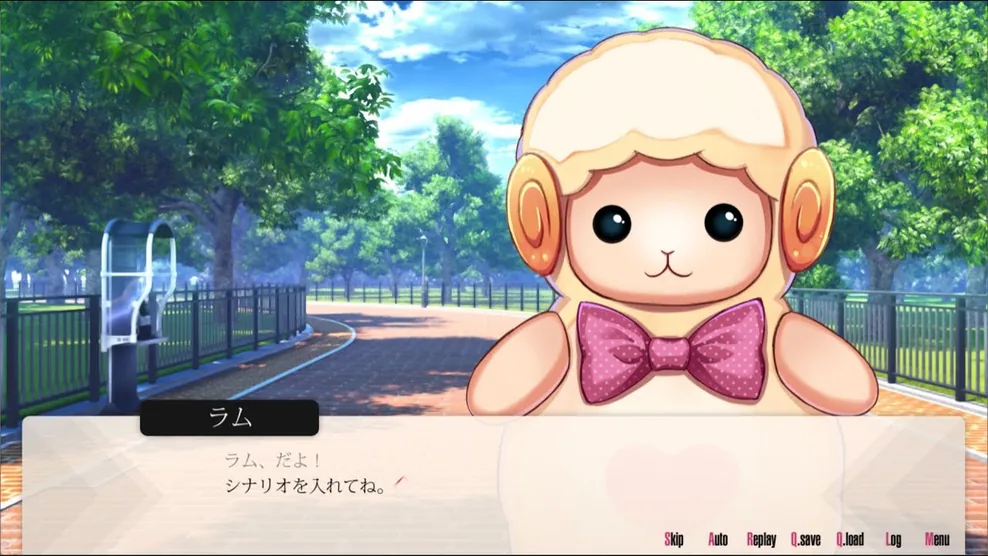 Light.vn テンプレートの口パク演出を紹介する動画。